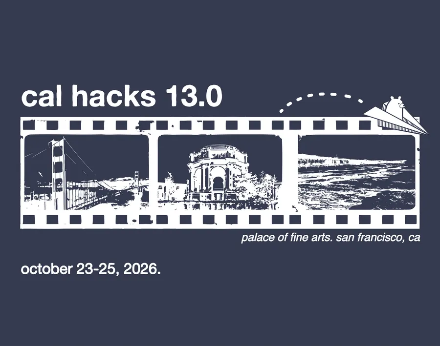 Film strip tee artwork, navy colorway